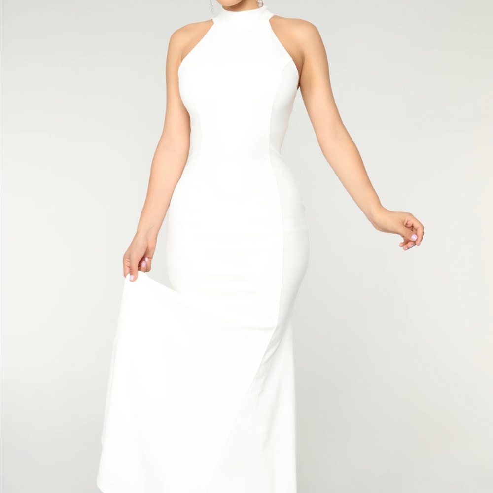 Fashion nova white dress